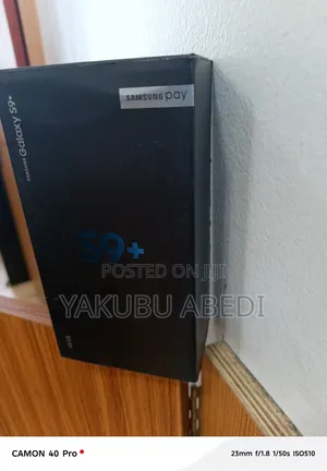 New Samsung Galaxy S9 Plus 64 GB Black