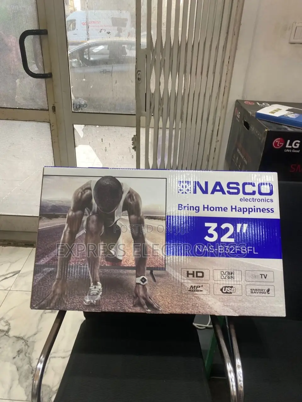 Quality Slim FHD Satellite Digital Tv Nasco 32”
