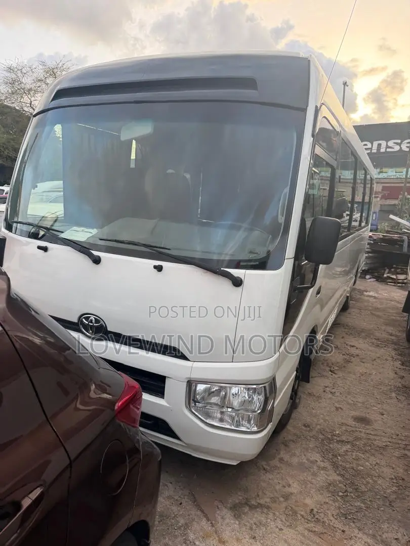 Toyota Coaster 2019 White