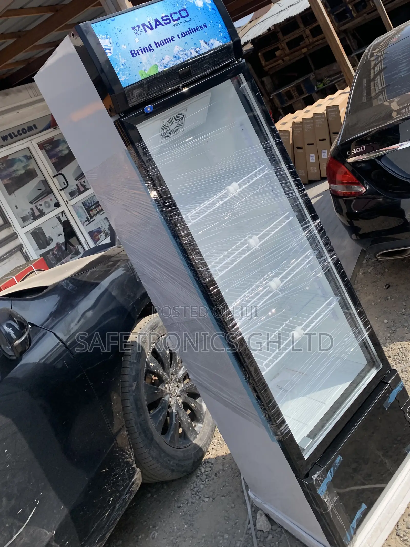 Check Out Nasco 298 LTRS Display Fridge-Nas-Fl360-1dr