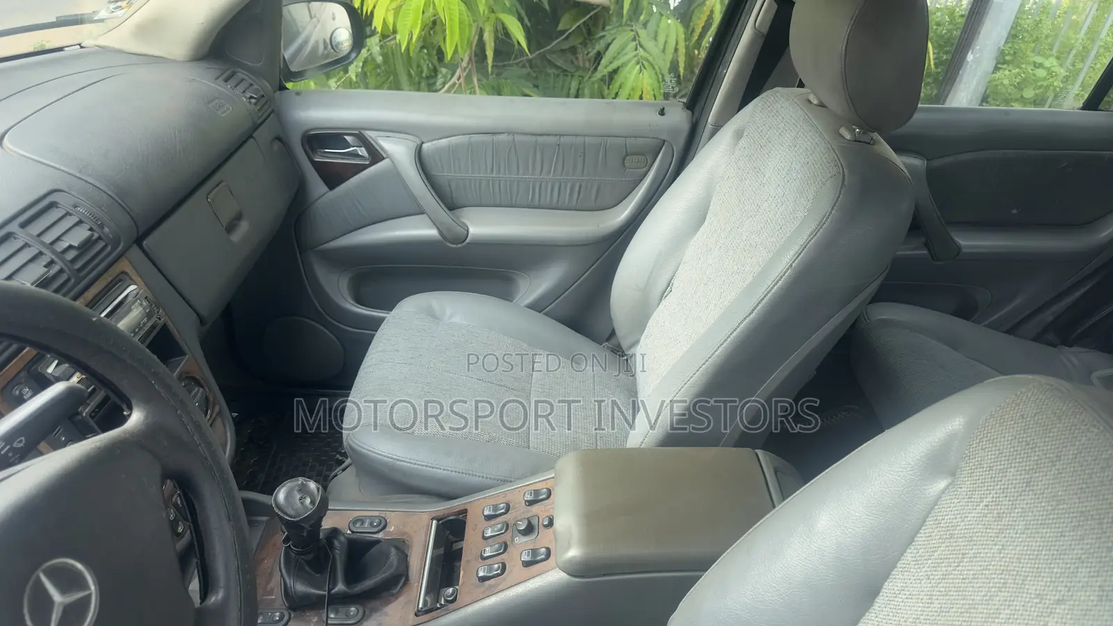 Mercedes-Benz M Class ML 500 2002 Blue