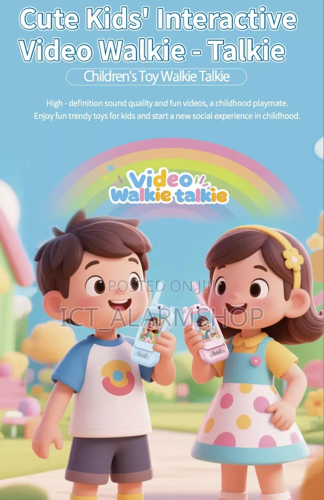 Video Pager Children's Radio Walkie Talkie