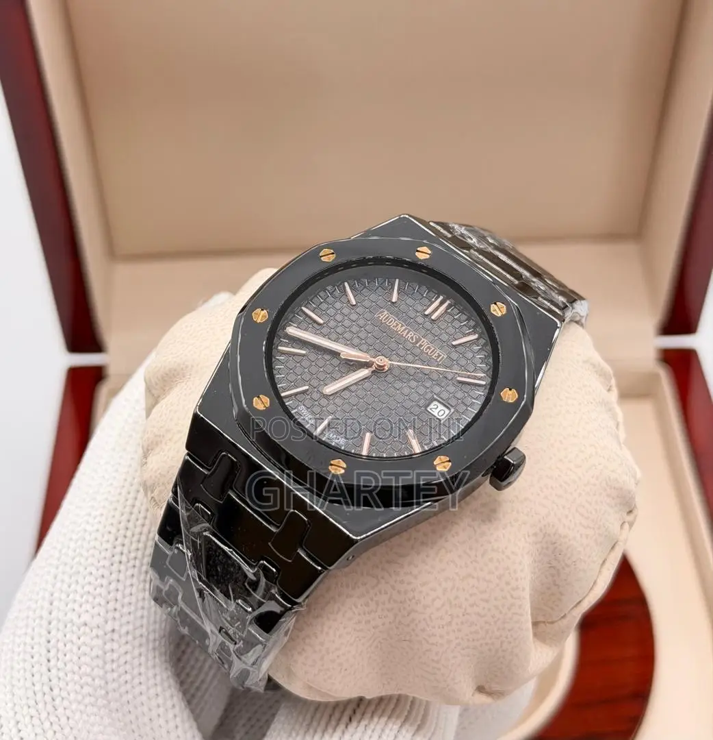 Audemars Piguet Ceramic Chronograph Watch - Black White