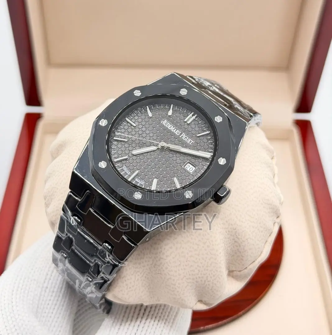 Audemars Piguet Ceramic Chronograph Watch - Black White