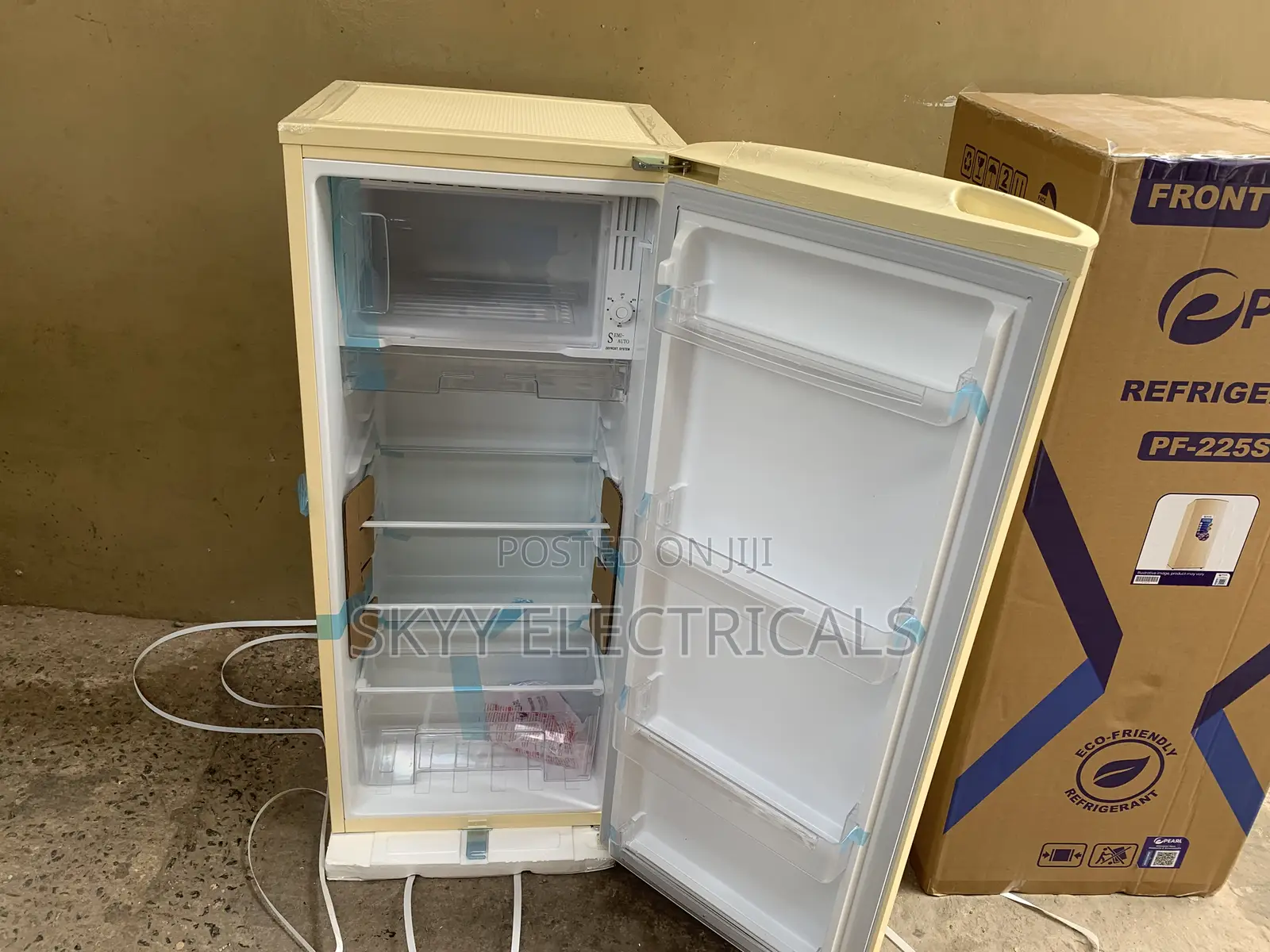 Pearl 176liters Single Door Fridge Pf-225s-2b