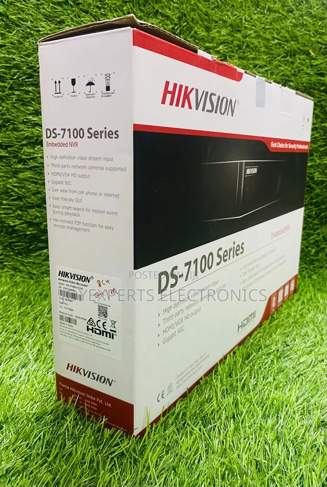 8-channel Nvr 8 Independent Poe Ports