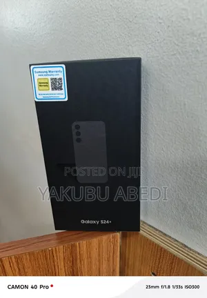 New Samsung Galaxy S24+ 256 GB Black