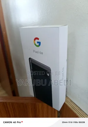 New Google Pixel 6a 128 GB Black