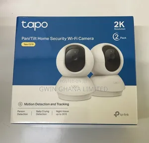 Tapo C210 2 Pack Pan/Tilt Indoor Camera House Security Camera . Wifi