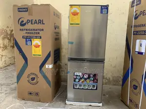 Pearl Pf2170b-2b Double Door Fridge 125liters