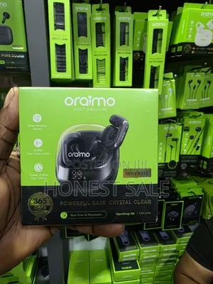 Oraimo Opensnap N2 Deep Bass Open-Ear True Wireless Earbuds