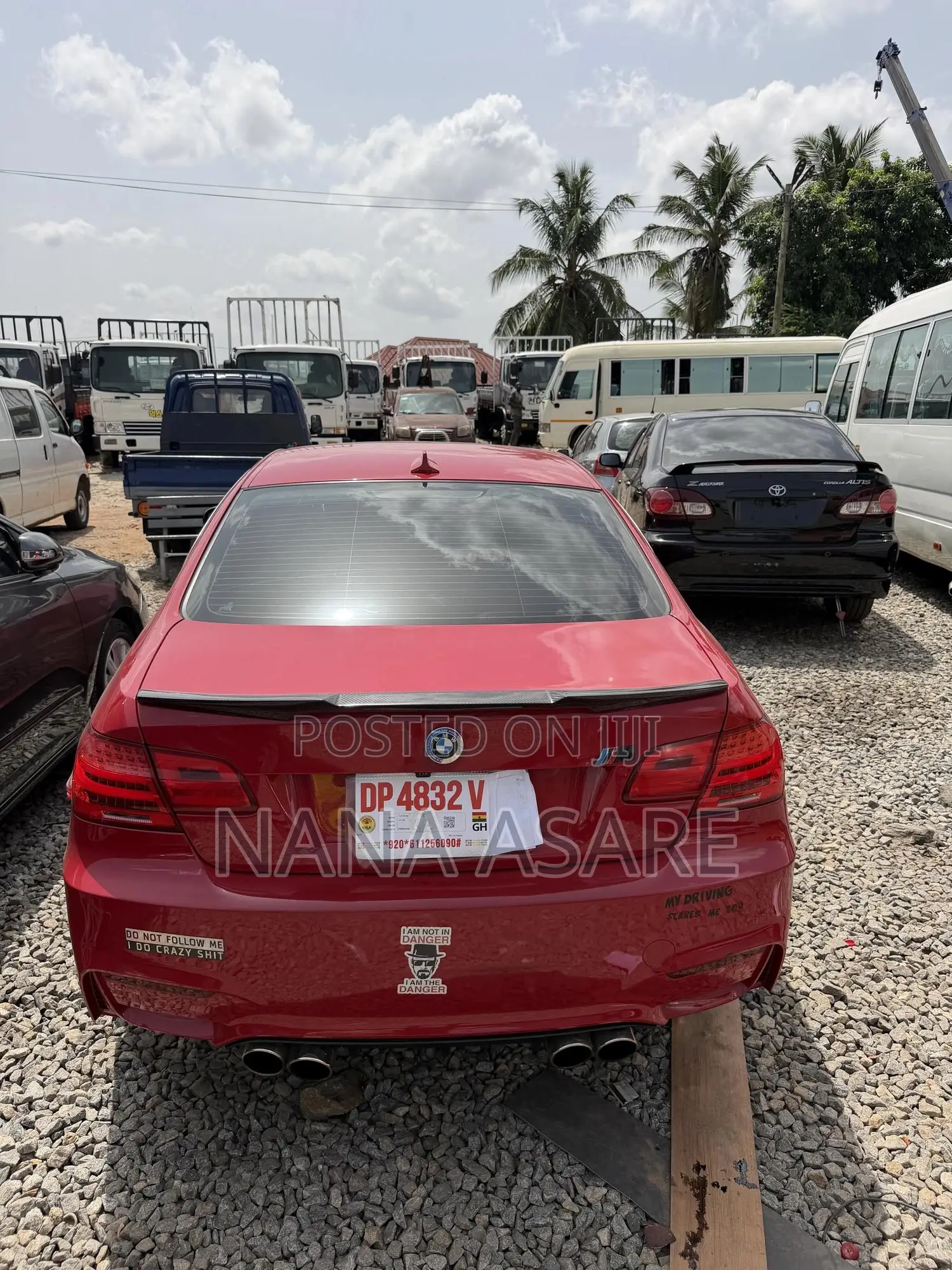 BMW 335i 2011 Red