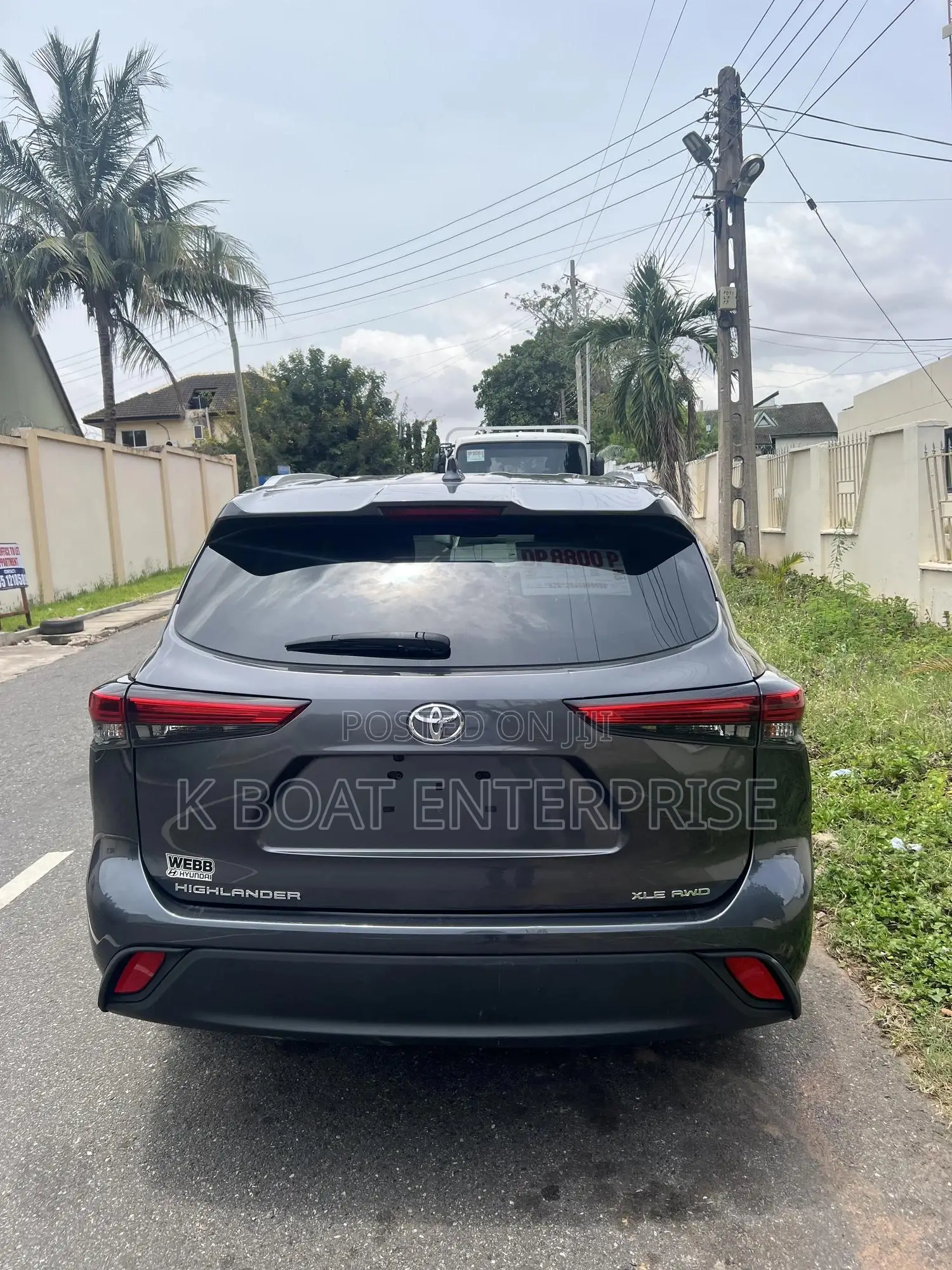 Toyota Highlander XSE 2021 Gray