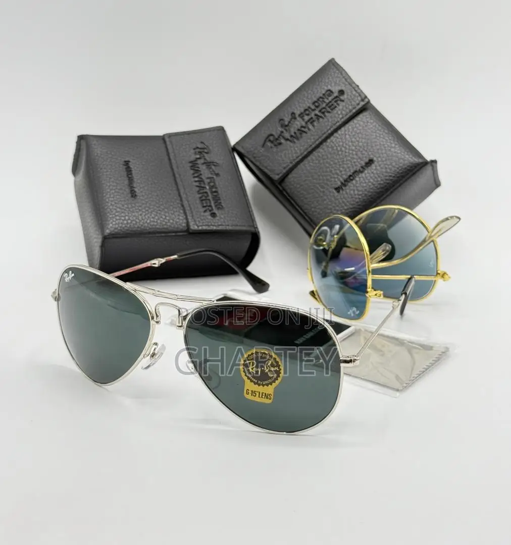 Ray-Ban Club Master Iconic Folding Sunglasses – Timeless Style