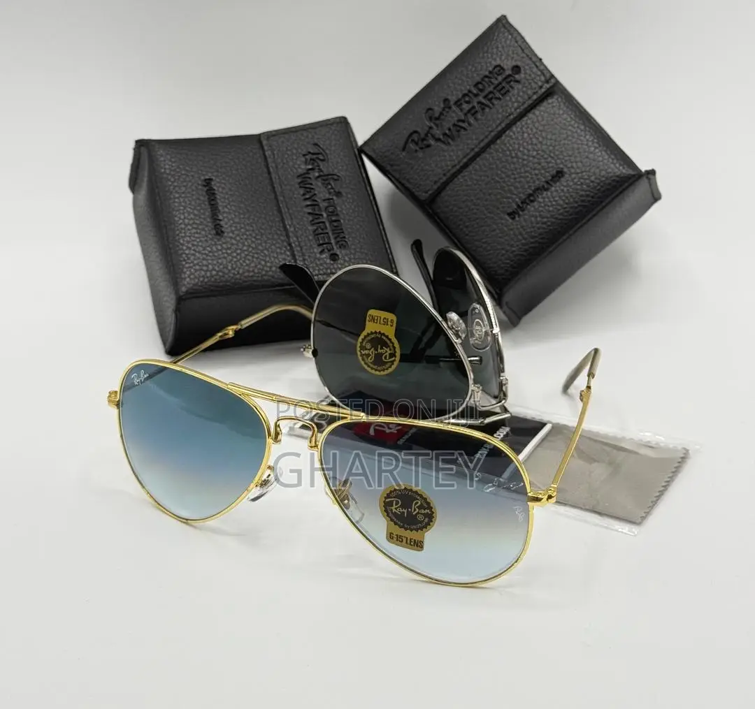 Ray-Ban Club Master Iconic Folding Sunglasses – Timeless Style