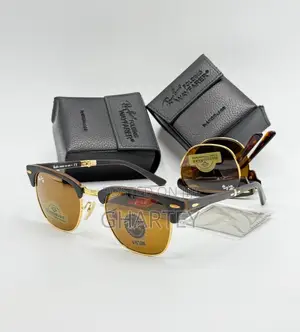 Ray-Ban Club Master Iconic Folding Sunglasses – Timeless Style