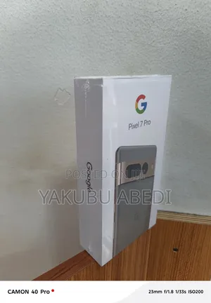 New Google Pixel 7 Pro 128 GB Gray