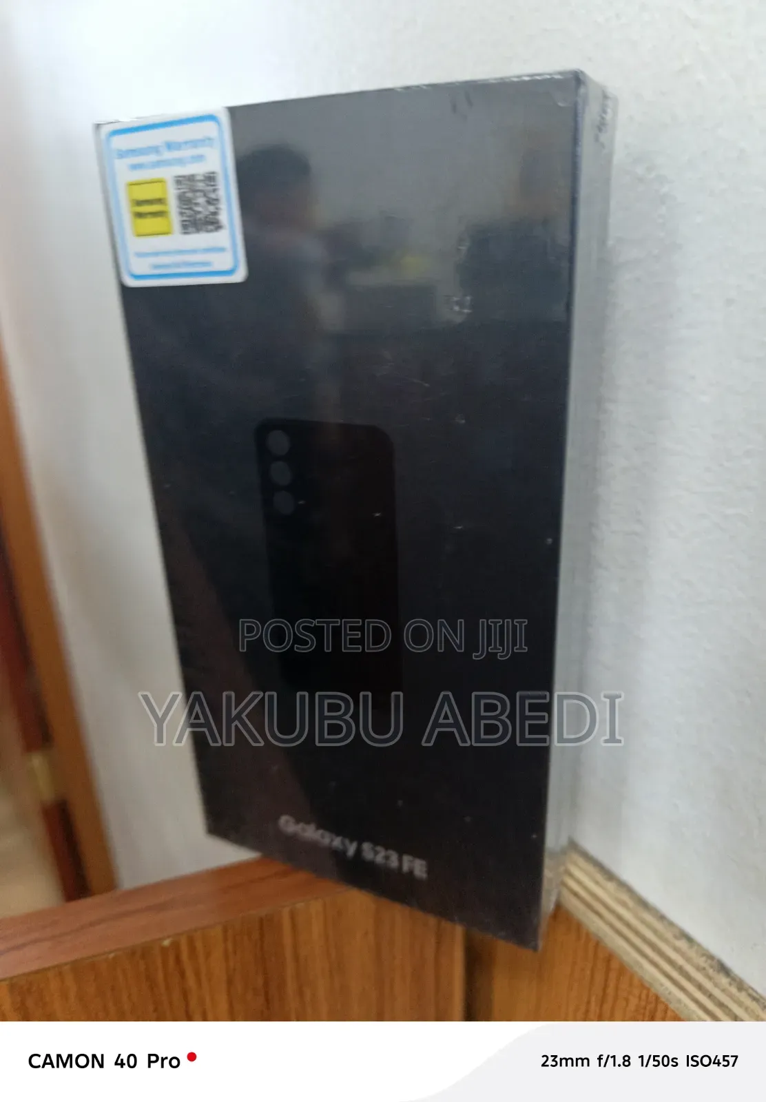 New Samsung Galaxy S23 FE 256 GB Black