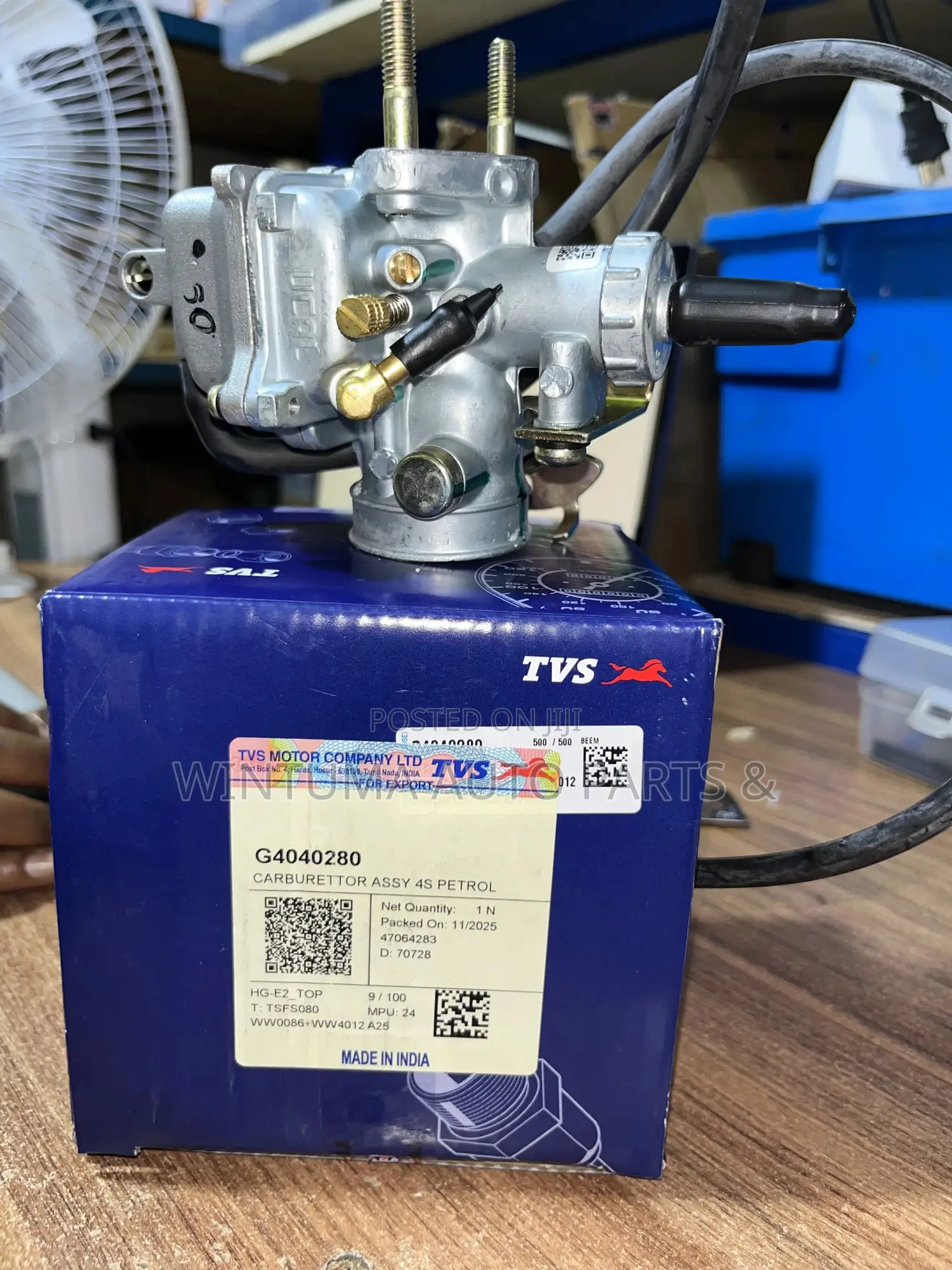Original TVS Carburettor Assy 4s Petrol