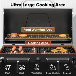 Barbecue Stand With Wheels (Charcoal?