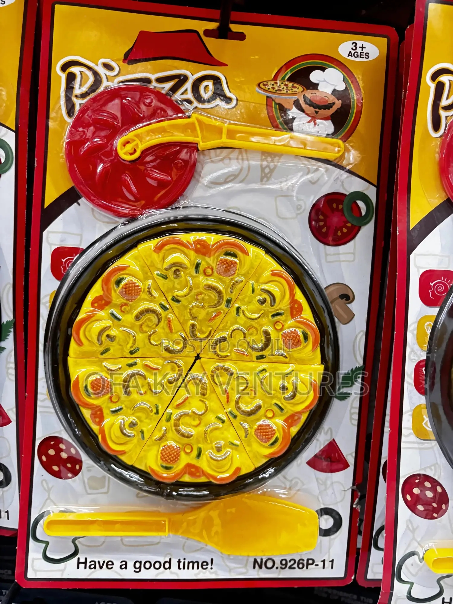 Kids Pizza Toy Set