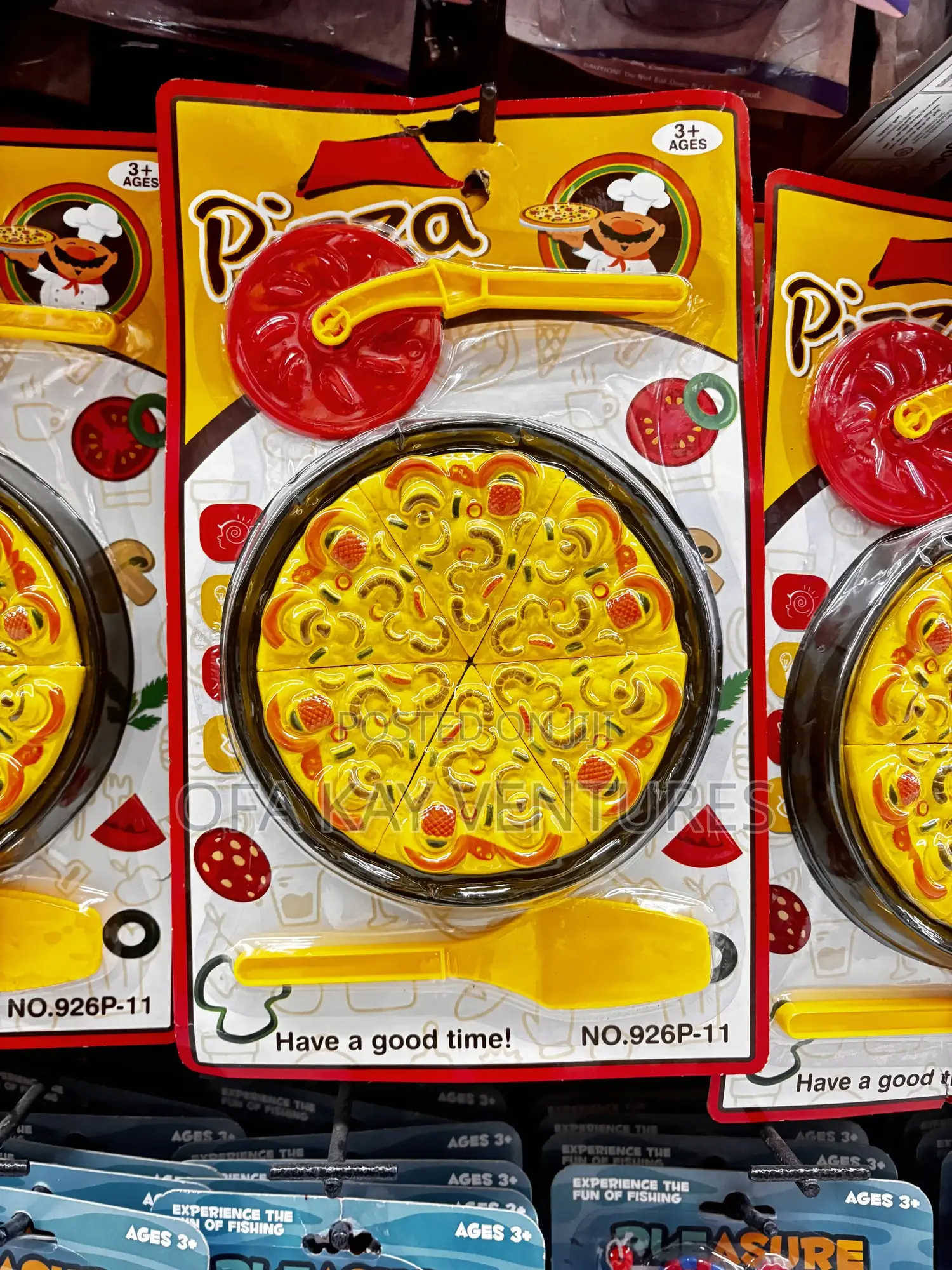 Kids Pizza Toy Set