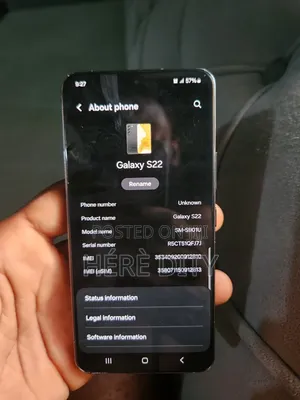 Samsung Galaxy S22 5G 128 GB Black