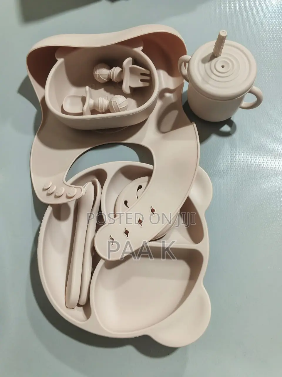 Baby Silicon Plate Set