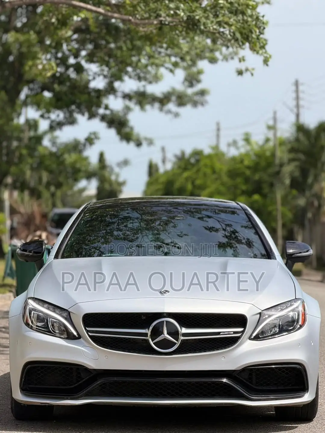 Mercedes-Benz C63 2018 Silver