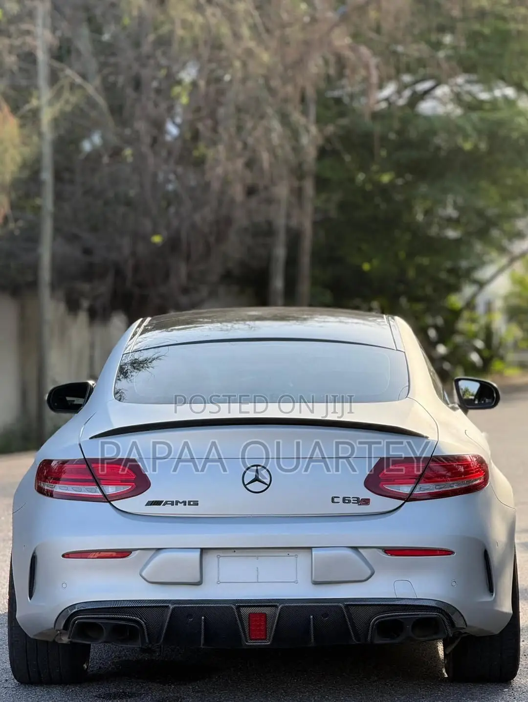 Mercedes-Benz C63 2018 Silver