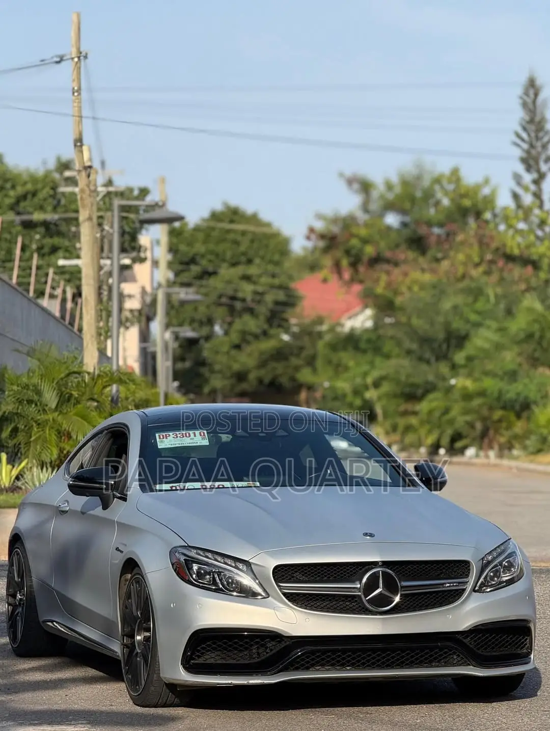 Mercedes-Benz C63 2018 Silver