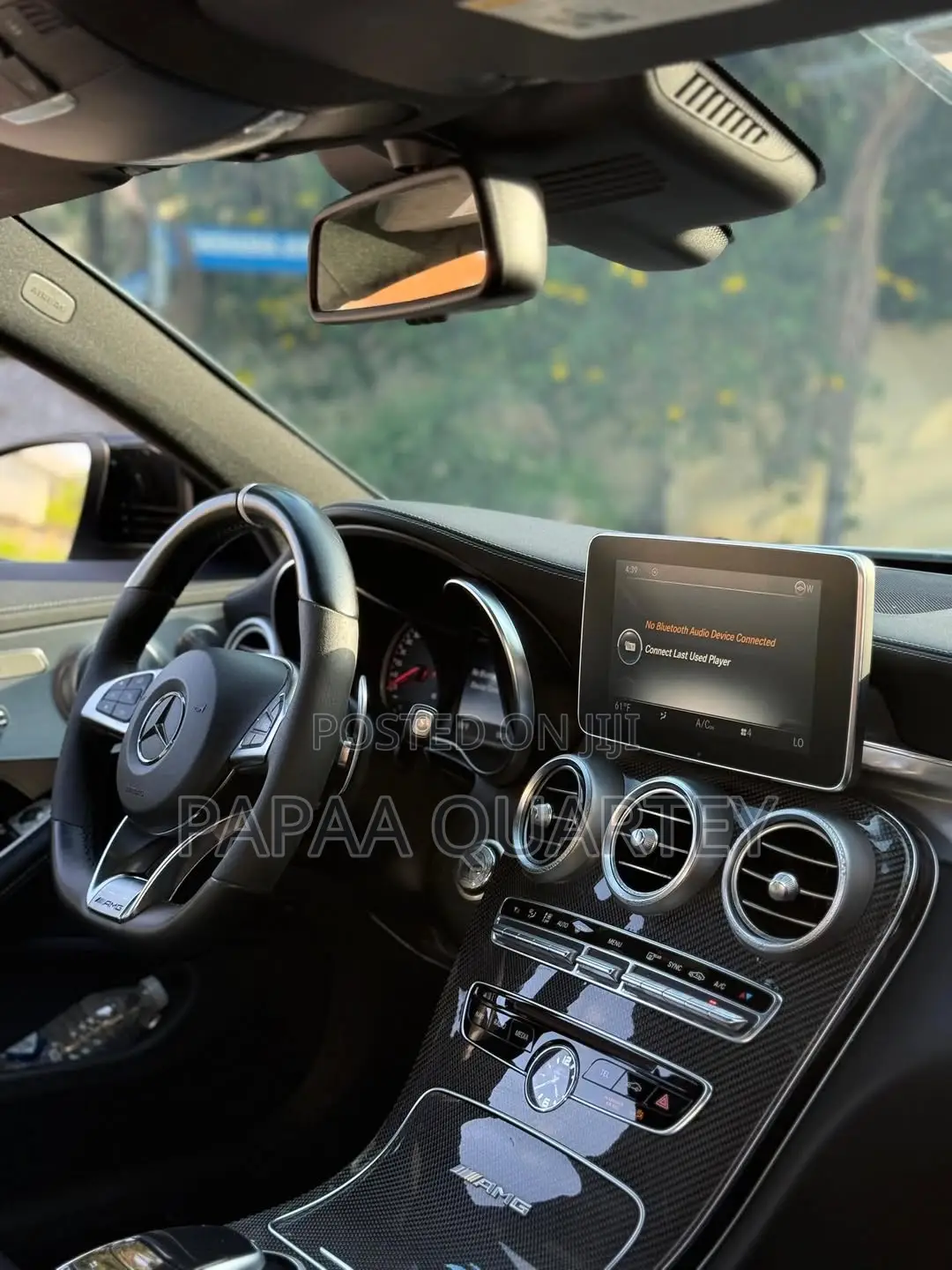 Mercedes-Benz C63 2018 Silver
