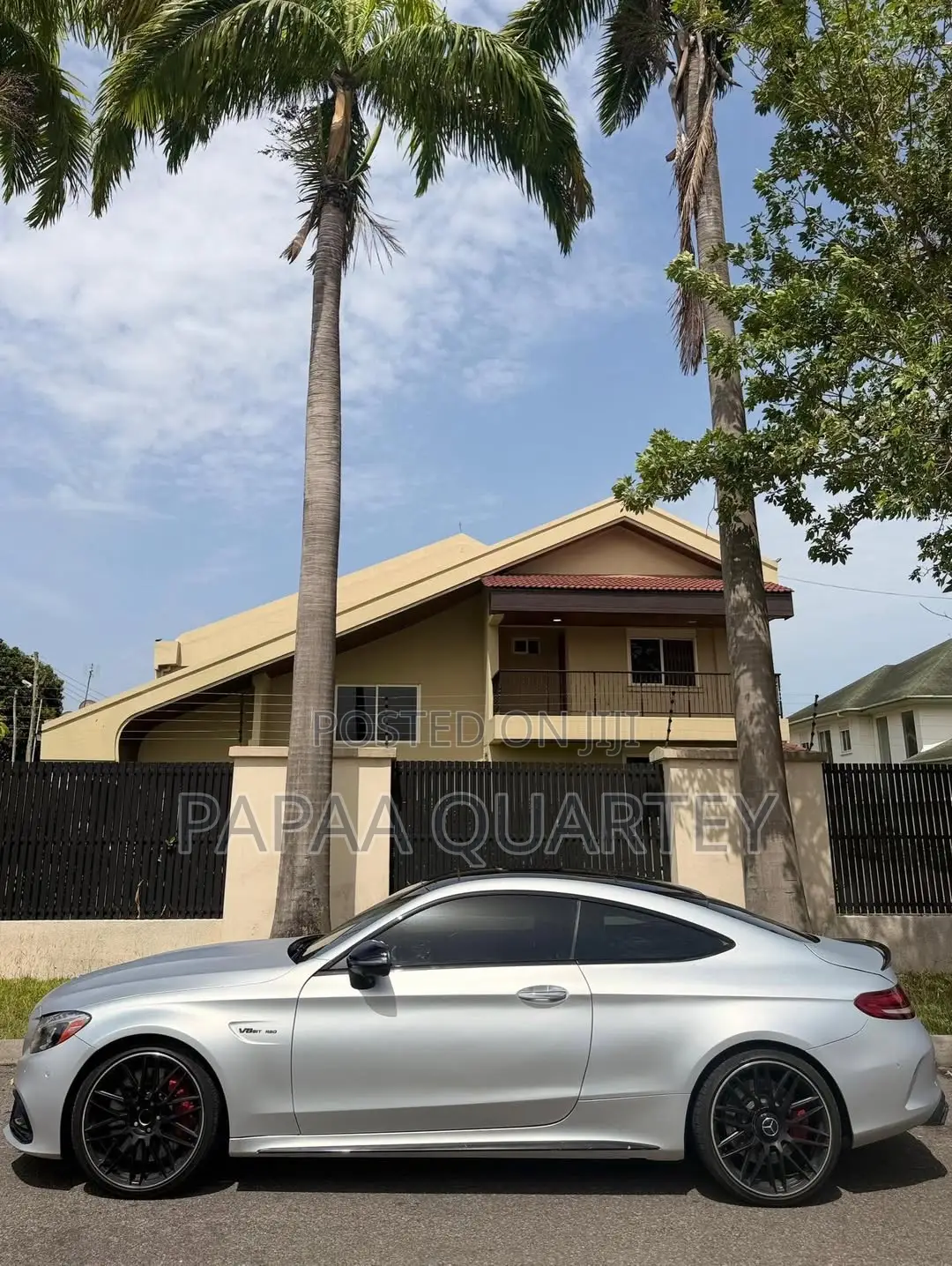 Mercedes-Benz C63 2018 Silver