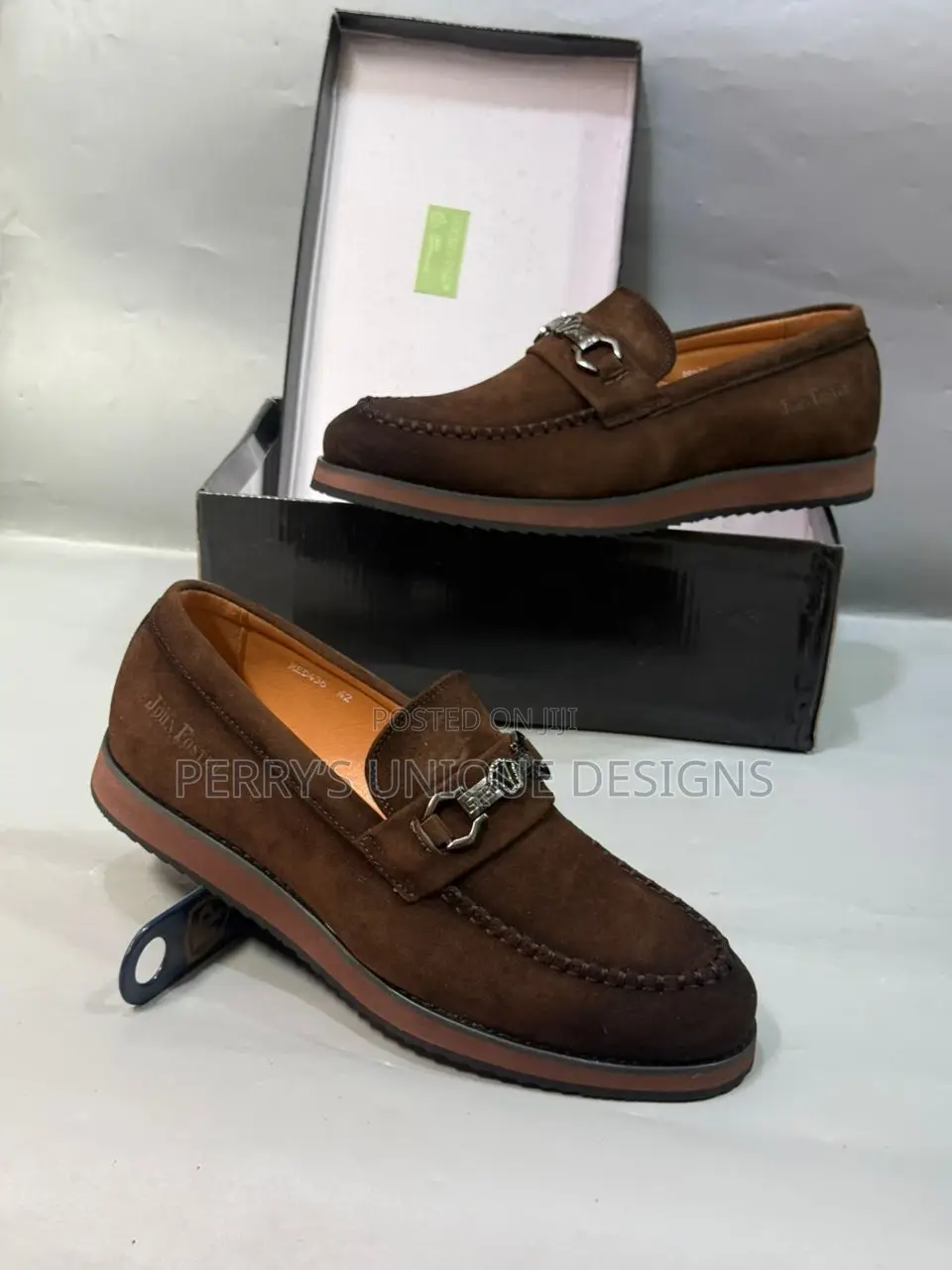 Imperial Coffee Luxe Chain Loafers