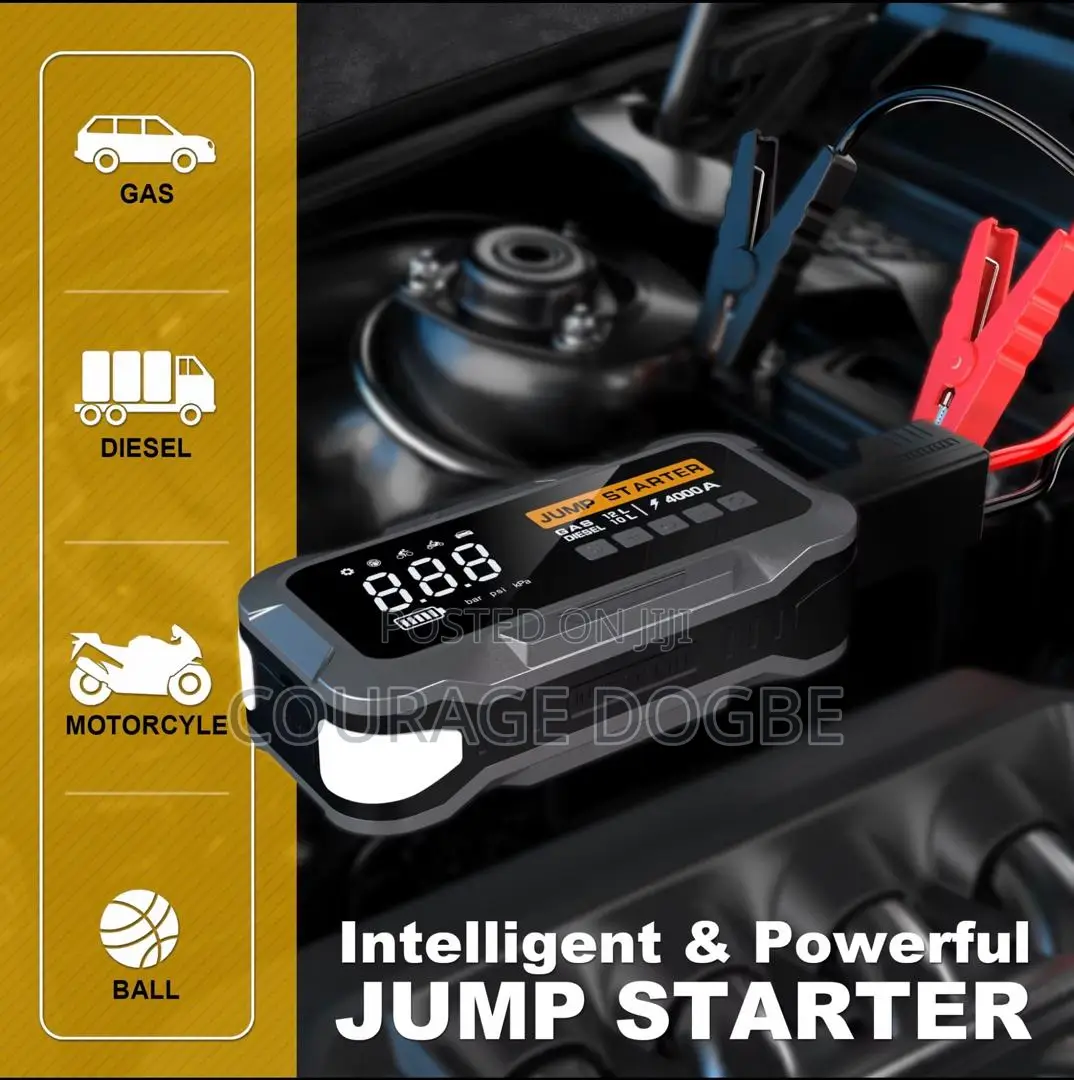 Multi-Functional Car Jump Starter