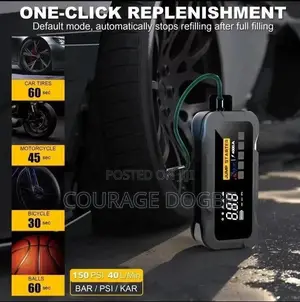Multi-Functional Car Jump Starter