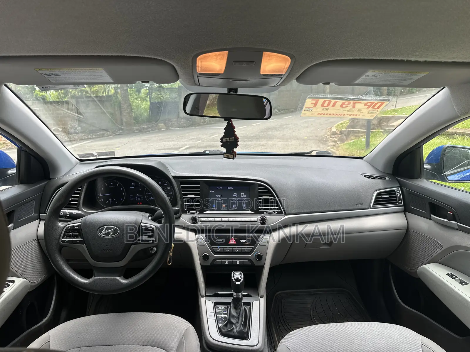 Hyundai Elantra 2017 Blue