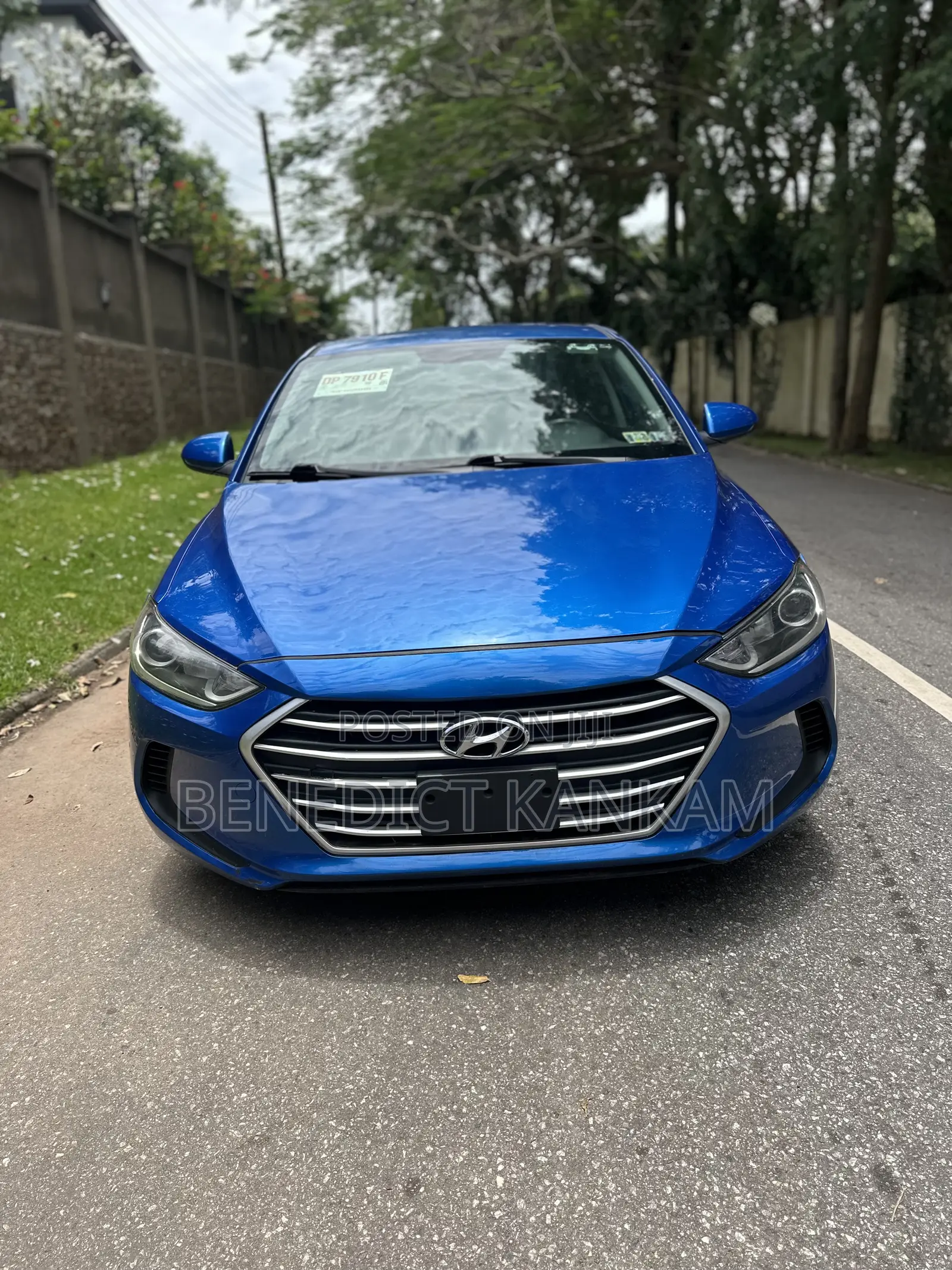 Hyundai Elantra 2017 Blue