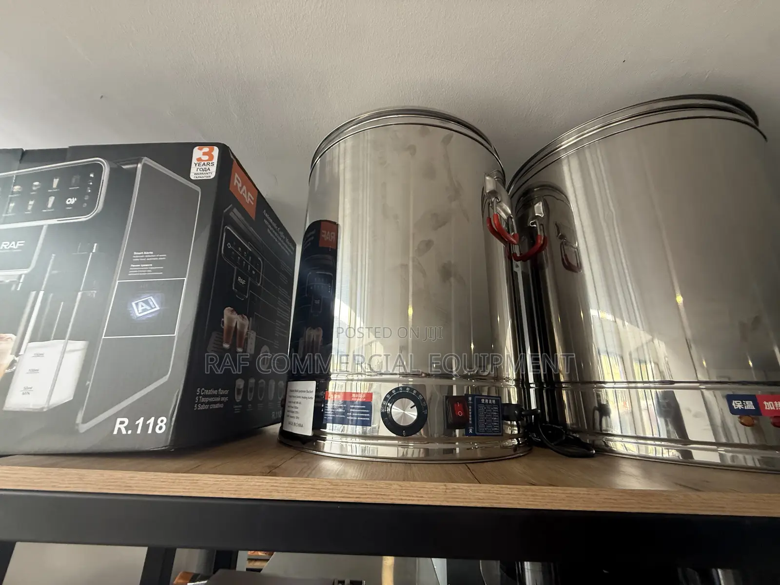 Commercial Stainless Steel Water Boiler 60l and 80l