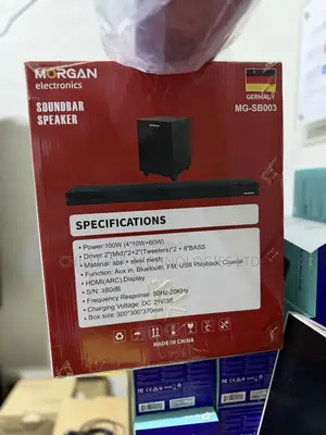 Morgan Soundbar With Subwoofer