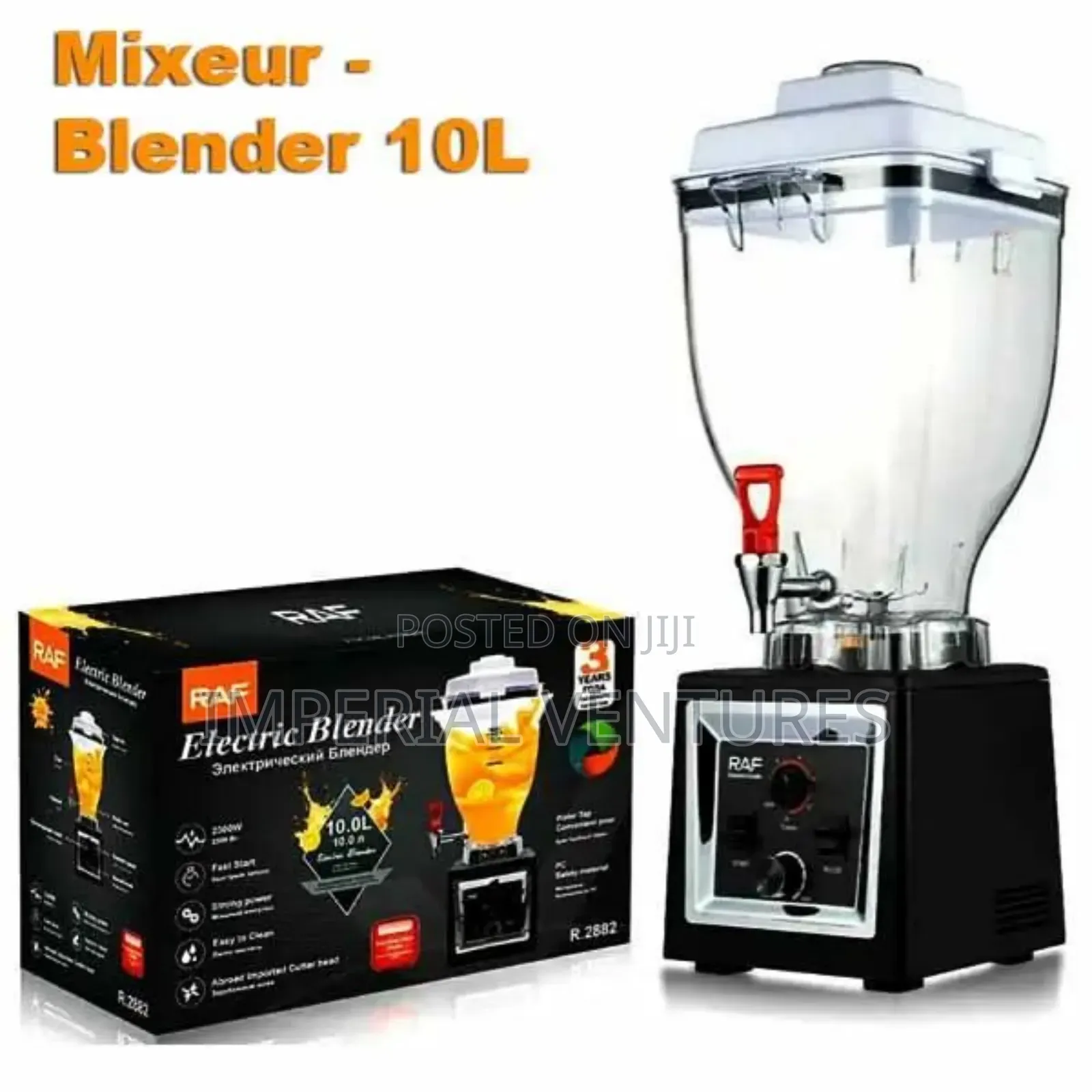 Raf 10l Commercial Blender