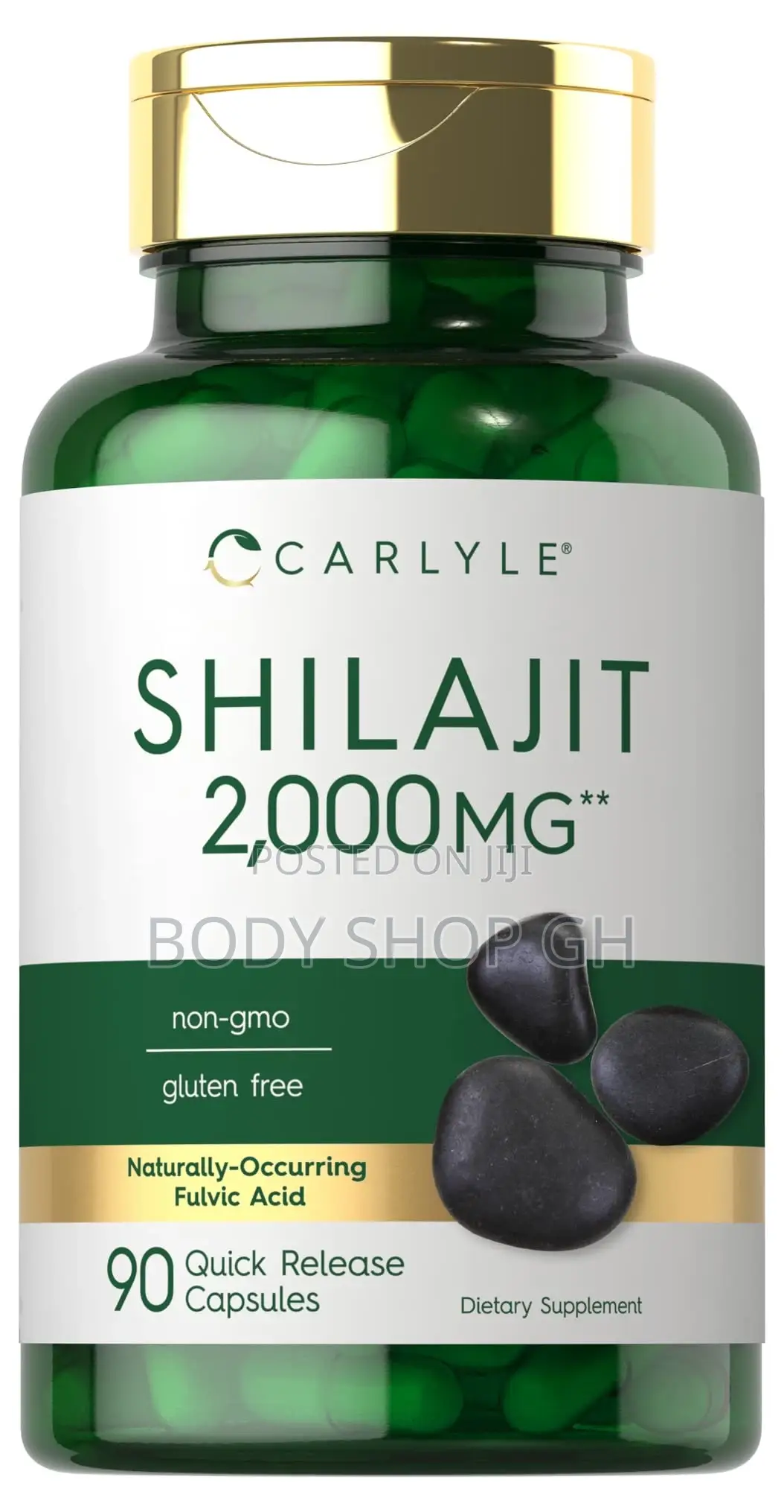Shilajit Capsules - Supports Energy, Stamina Endurance