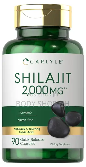 Shilajit Capsules - Supports Energy, Stamina Endurance