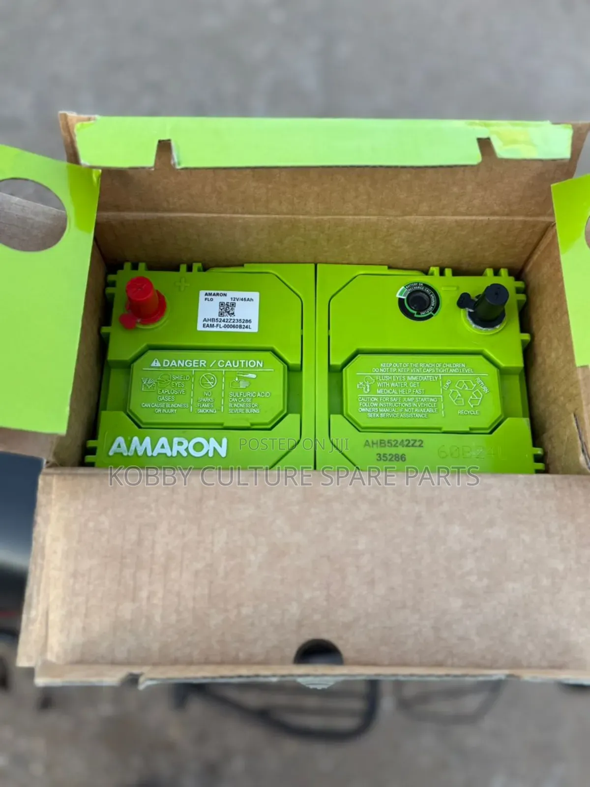 Original Amaron Battery 13 Plate Available for All Honda Cars
