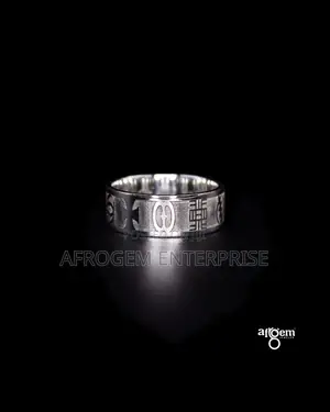 360 Adinkra Symbol Themed Ring