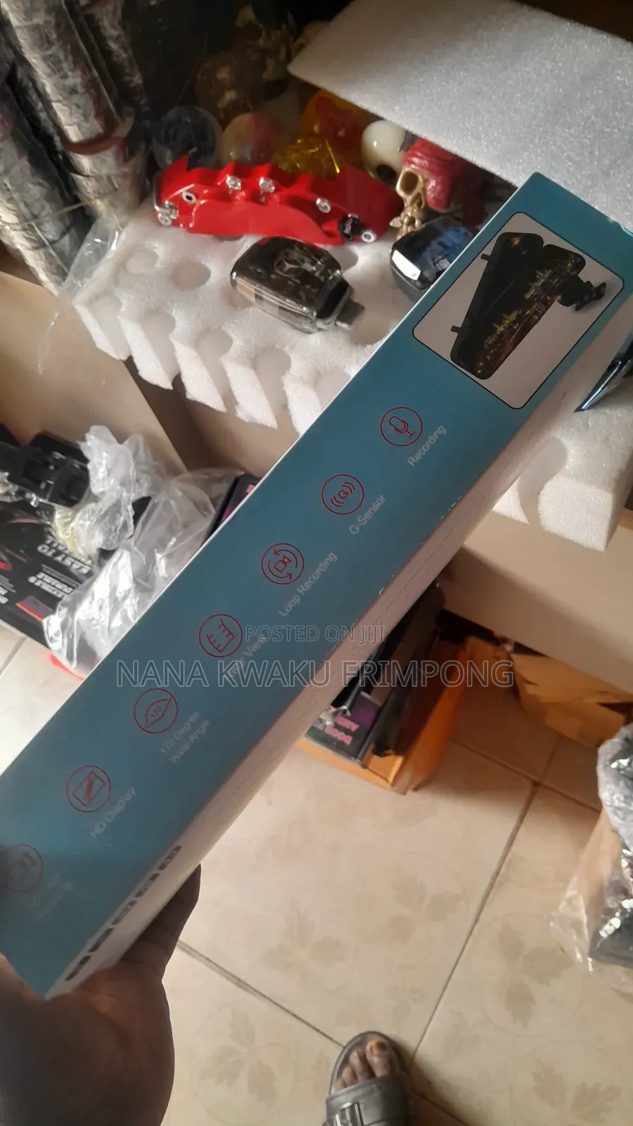 10inch Mirror Monitor Dash Cam(Front N Back View)