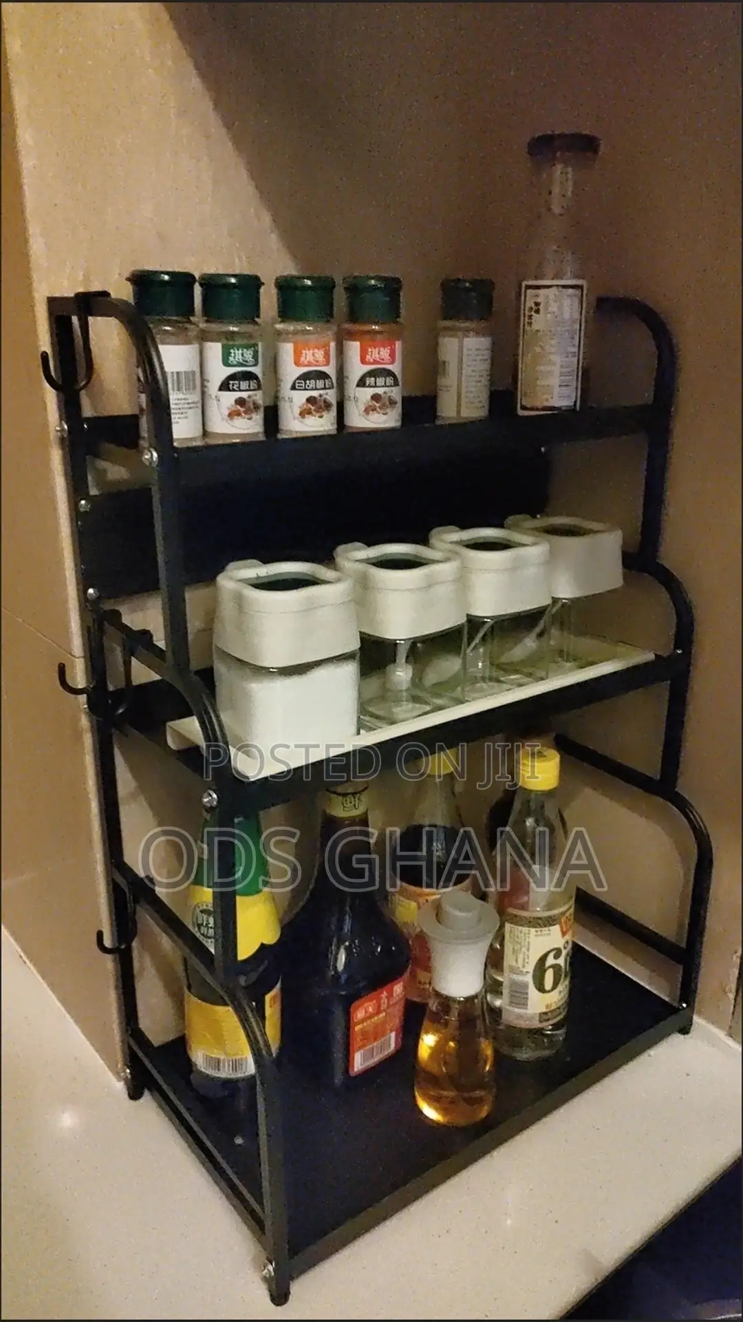 Kitchen Storage Rack Multi Use Spices Rack
