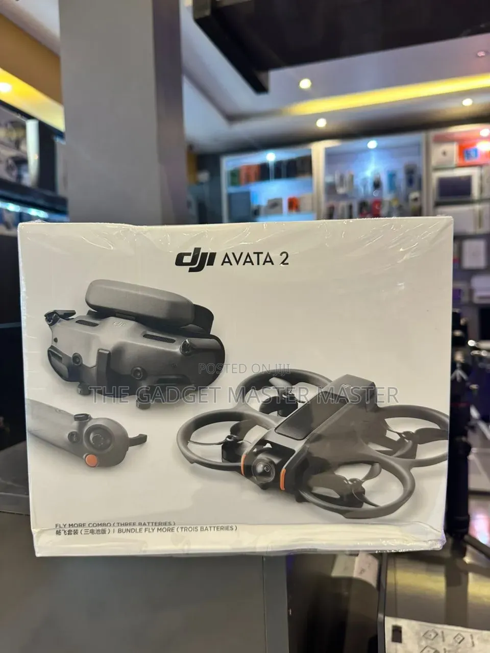 Dji Avata 2 FPV Drone Fly More Combo With Goggles 3 3-Battery