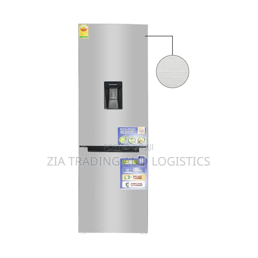 Nasco 309l Bottom Freezer Fridge With Water Dispenser [Nasd2-40wd]