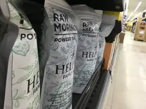 Raw Moringa Tea | Pure Organic | 30 Tea Bags | Fda Certified | Helives